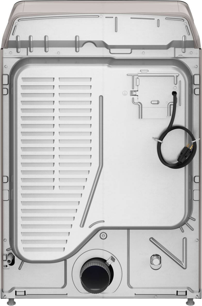 Back. Whirlpool - Whirlpool - 7.5 cu. ft. Smart Gas Top Load Dryer with Steam Iron and AI Dry - Fresh Linen.