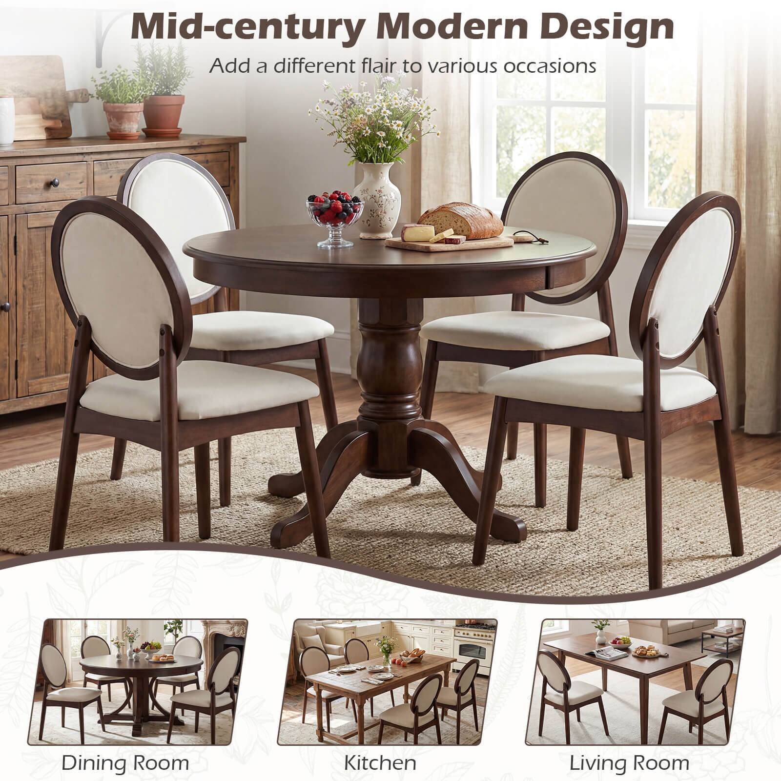 Mid-century Modern Design  
Add a different flair to various occasions  

Dining Room  
Kitchen  
Living Room