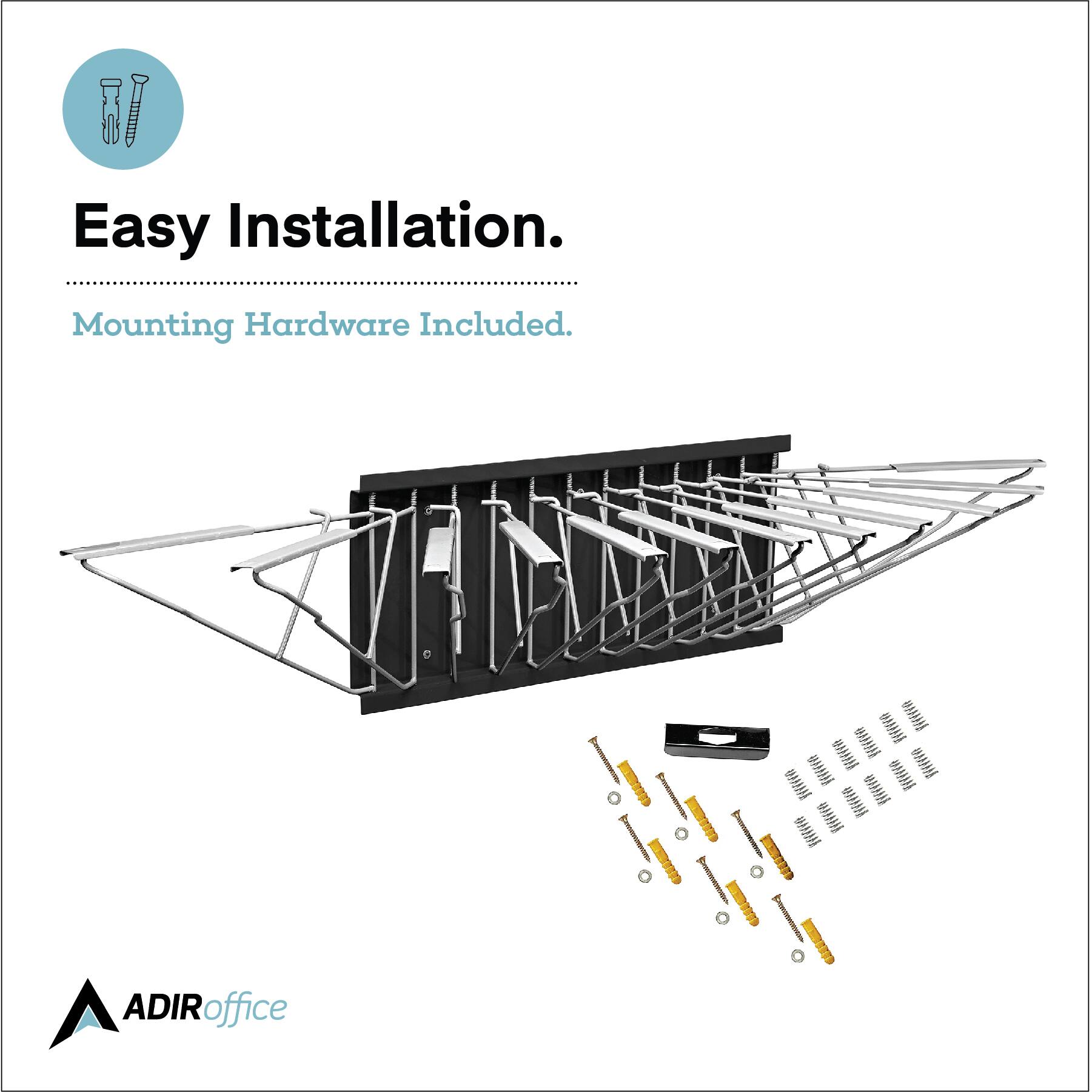 Easy Installation.
Mounting Hardware Included.
ADIRoffice