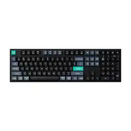 Keychron - B36 100% Full-Size Wireless Quiet Keyboard with Number Pad and Launcher Support - Black