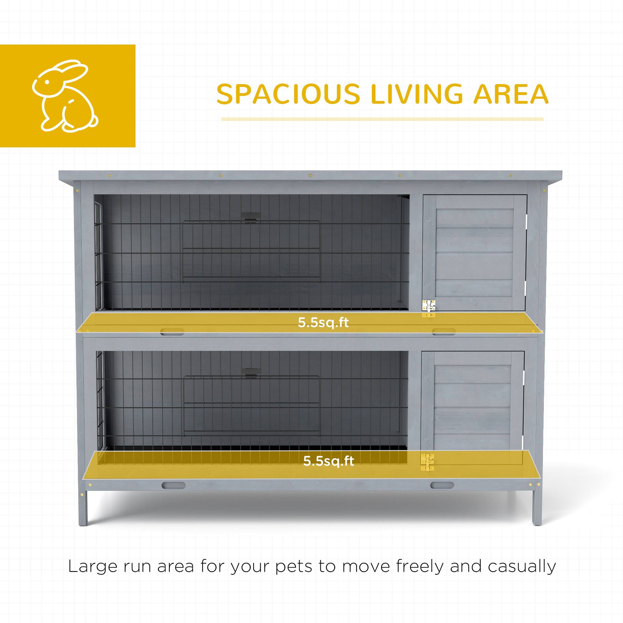 SPACIOUS LIVING AREA

5.5sq.ft

5.5sq.ft

Large run area for your pets to move freely and casually