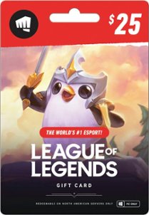 $25 League of Legends Game Card