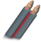 Angle Zoom. AudioQuest - X-2 50' Speaker Cable - Gray.