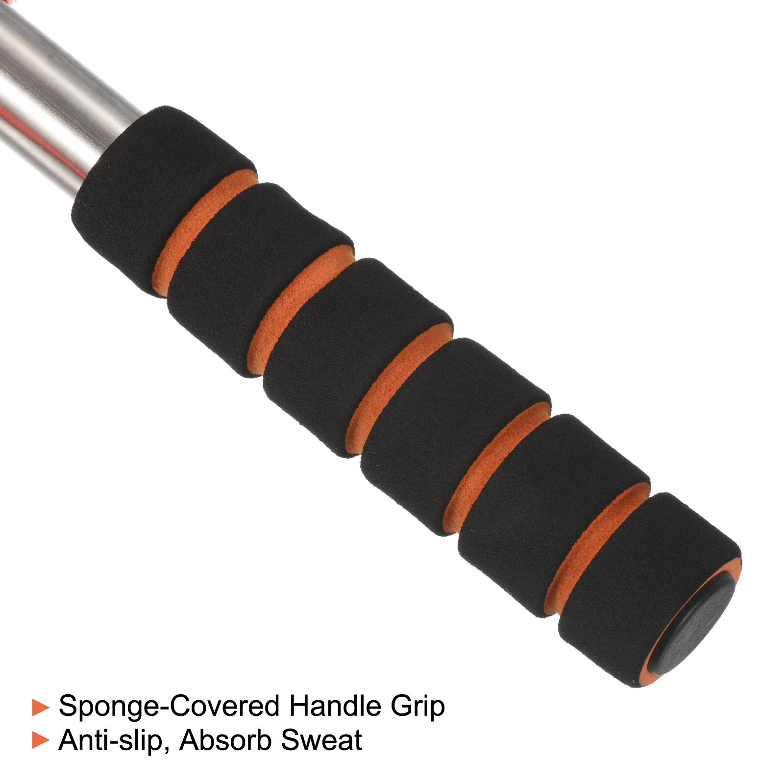 Sponge-Covered Handle Grip  
Anti-slip, Absorb Sweat