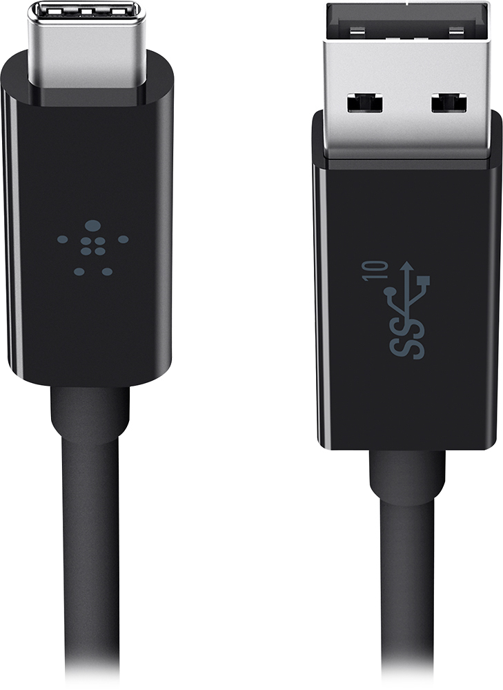 Belkin 3.1 USB-A to USB-C Cable 3ft USB Type A to Type C Cable for Fast  Charging & Data Transfer Black F2CU029BT1M-BLK - Best Buy