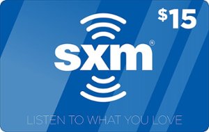 SiriusXM - $15 Prepaid Service Code (Digital Delivery) [Digital] - Front_Zoom