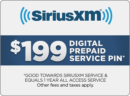  SiriusXM - $199 Digital Prepaid Service PIN (Immediate Delivery)