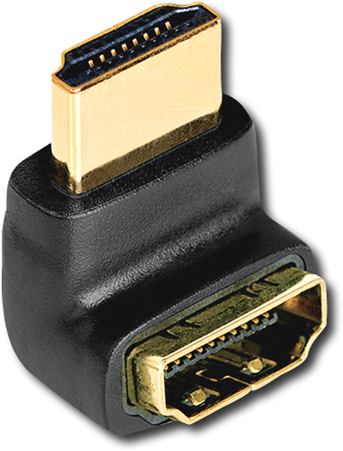 Short 90 Degree Left Right UP Down Angle HDMI-compatible Cable Double HDTV  Line Male To