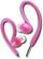Front. JVC - Sport-Clip Headphones - Pink.