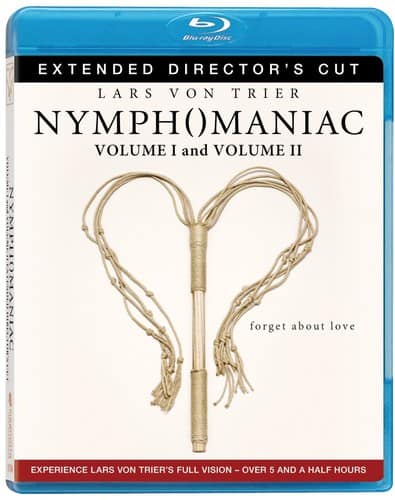 Front. Nymphomaniac 1 & 2   - BLU-RAY.