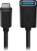 Belkin - USB 3.0 Type A-to-USB Type C Adapter - Black