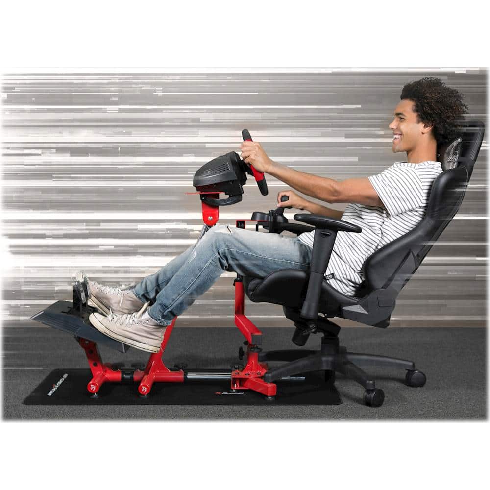 Alt View 14. Arozzi - Velocita Racing Simulator Stand - White.