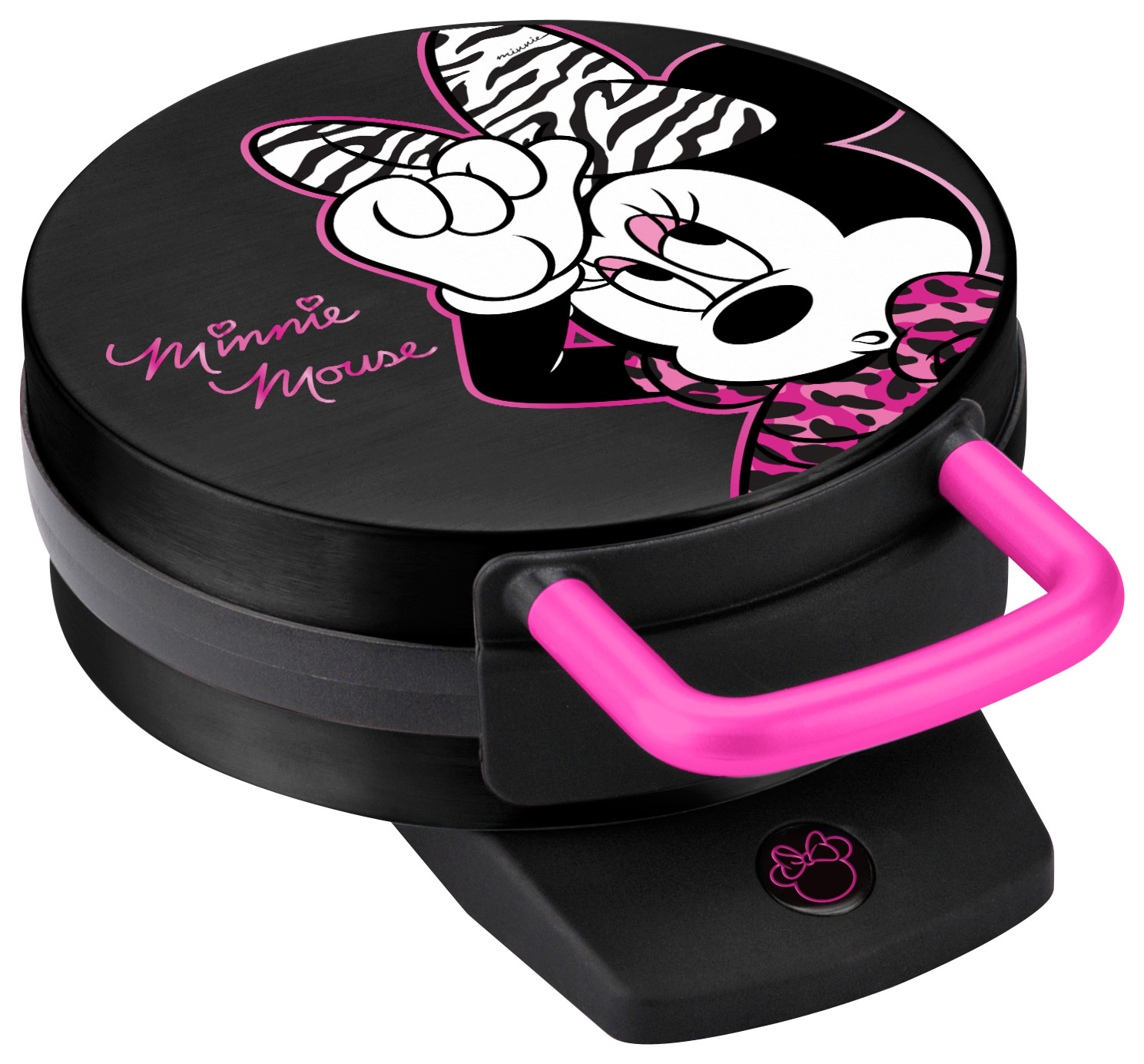 Best Buy: Disney Classic Minnie Mouse Waffle Maker Black/Pink DMG-11