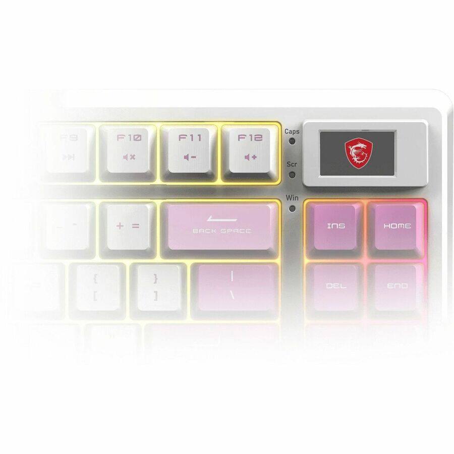 F9 F10 F11 F12  
Caps Scr Win  
+ = BACK SPACE  
{ [ } ] | /  
INS HOME  
DEL END