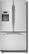 Front Standard. GE - Profile 28.5 Cu. Ft. French Door Refrigerator with Thru-the-Door Ice and Water - Stainless-Steel.