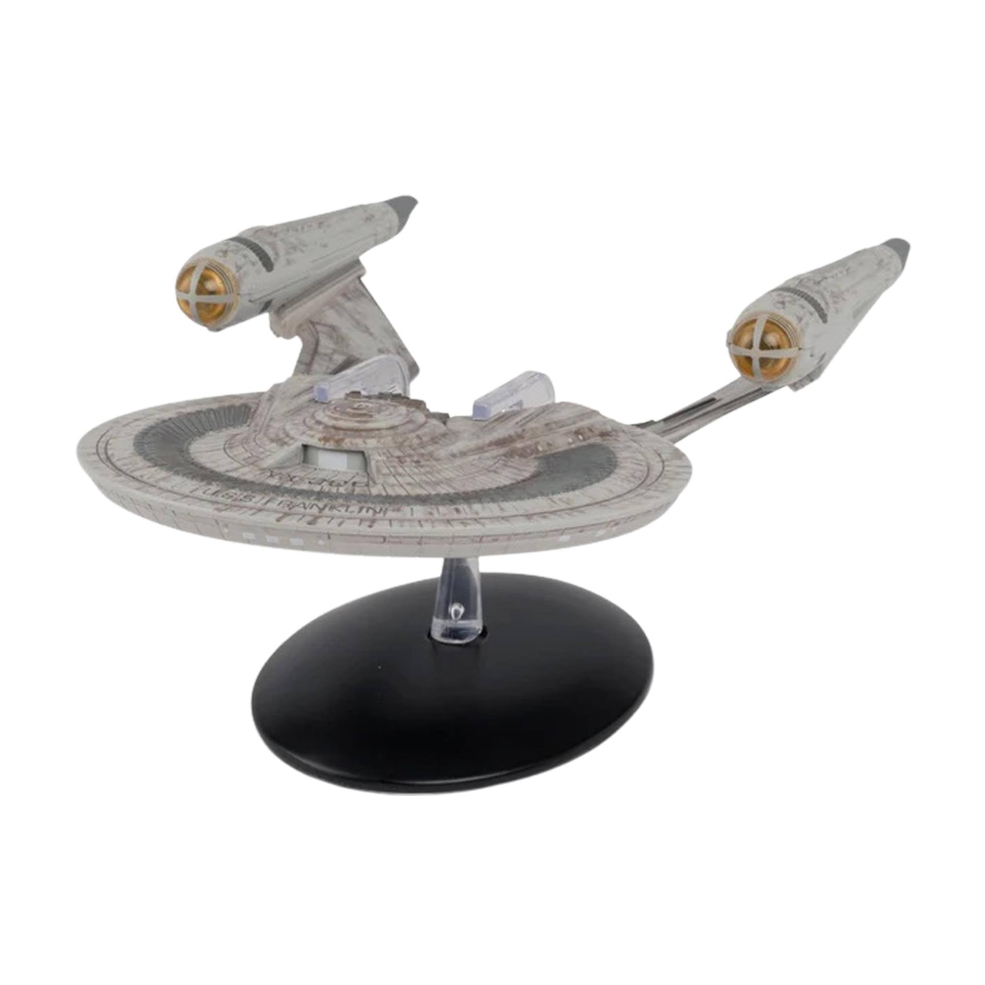 Alt View 1. Eaglemoss - Eaglemoss Star Trek StarShip Replica | USS Franklin - Gray.