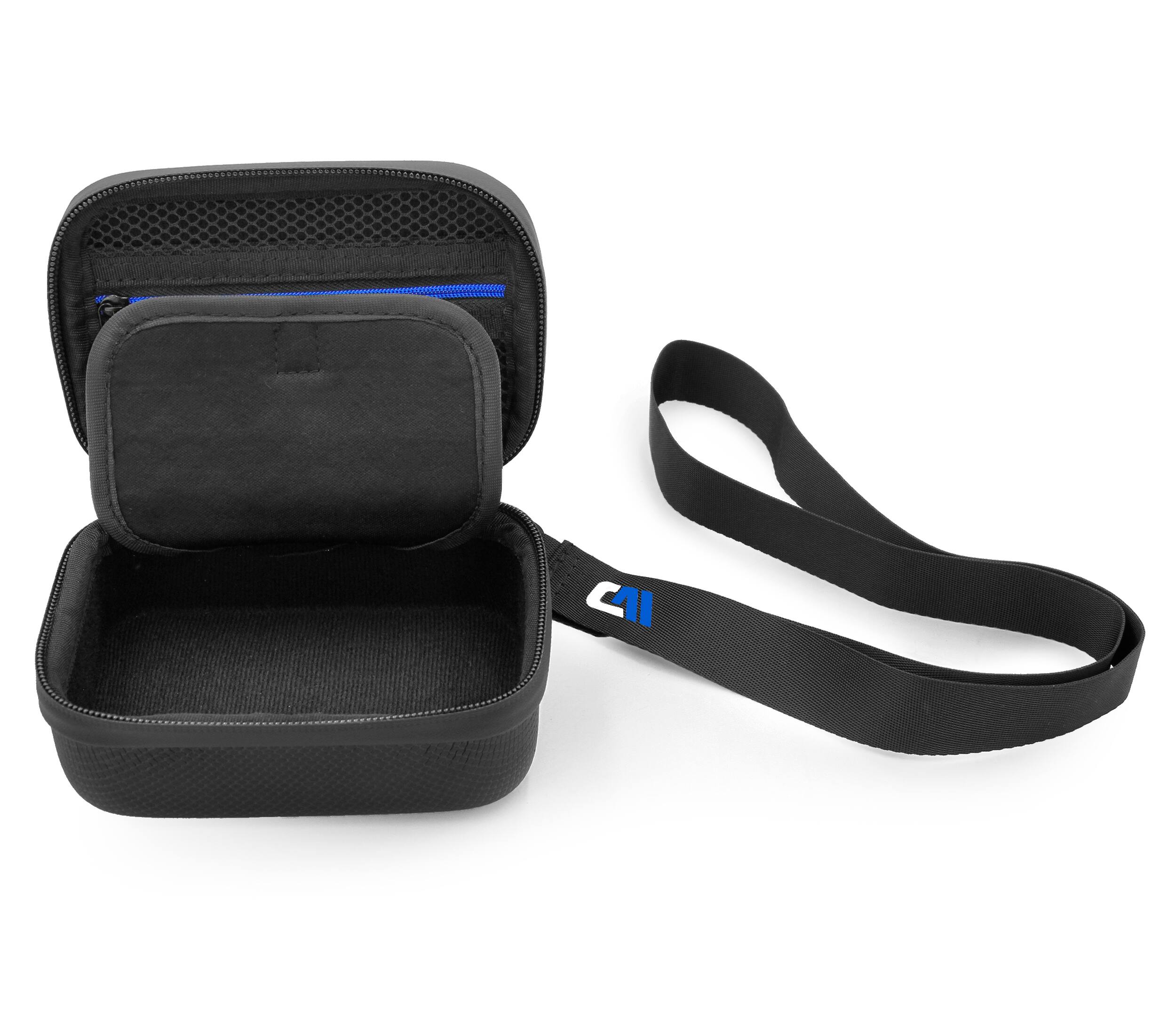 Alt View 3. CASEMATIX - Hard Travel Case for RIX POCKET K2 Thermal Imaging Monocular for Hunting - Protective Carrying Case.