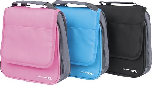 Front. PowerA - Transporter for Nintendo DS Lite and DSi - Black.