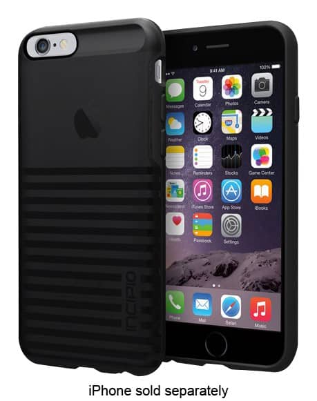Front. Incipio - Rival Case for Apple® iPhone® 6 and 6s - Translucent Black.