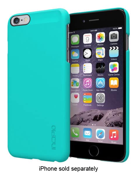 Front. Incipio - feather Case for Apple® iPhone® 6 Plus - Turquoise.