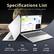 Specifications List
Store, organize, and access with rich memory space.
- Intel Core Ultra 5 125H
- Intel Arc Graphics
- 24GB RAM
- 1.16TB Storage