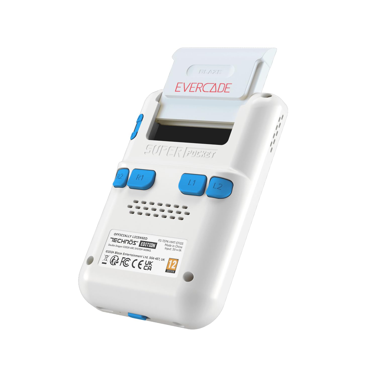 HyperMegaTech Technos Super Pocket, 15 Technos Arcade & Console