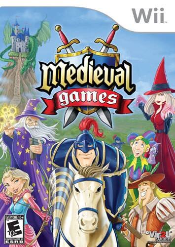 Front Standard. Medieval Games - Nintendo Wii.