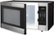 Alt View Zoom 11. Sharp - 1.1 Cu. Ft. Mid-Size Microwave - Stainless steel.