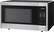 Left Zoom. Sharp - 1.1 Cu. Ft. Mid-Size Microwave - Stainless steel.