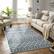 Front. Vicyak - 5' x 7' Boho Moroccan Area Rug Non Slip - Grey.