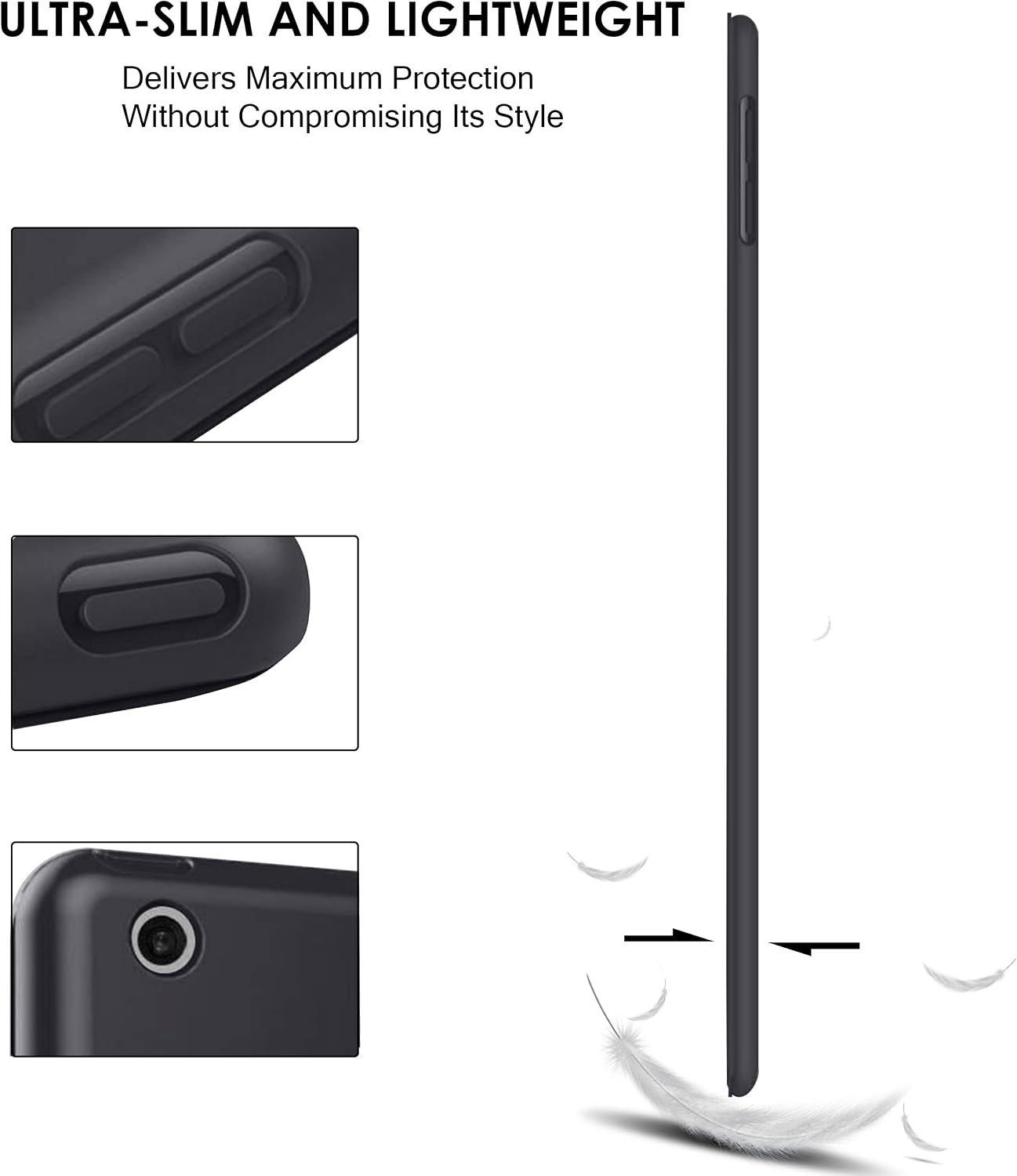 ULTRA-SLIM AND LIGHTWEIGHT  
Delivers Maximum Protection Without Compromising Its Style