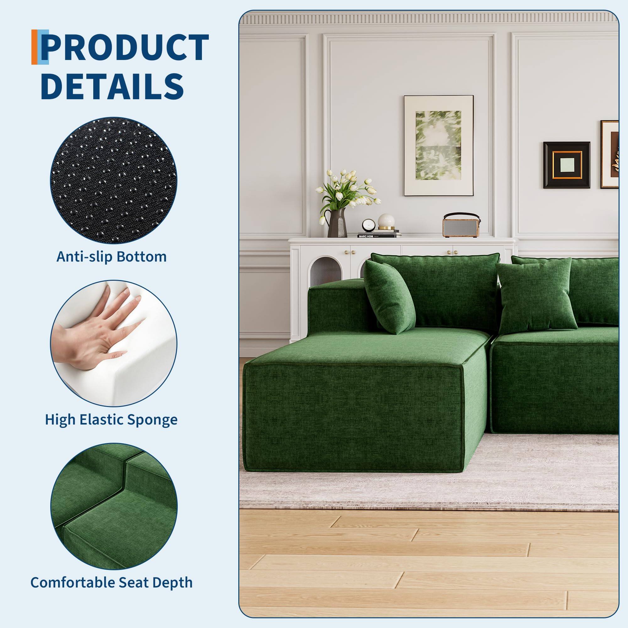 PRODUCT DETAILS

- Anti-slip Bottom
- High Elastic Sponge
- Comfortable Seat Depth