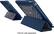 Alt View 12. Belkin - Reversible Gingham Cover for Apple® iPad® Air 2 - Gray/Navy.