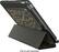 Angle. Belkin - Reversible Cover for Apple® iPad® Air 2 - Black with Gold Triangles.
