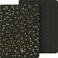 Front. Belkin - Reversible Cover for Apple® iPad® Air 2 - Black with Gold Triangles.