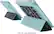 Alt View 12. Belkin - Reversible Wavy Cover for Apple® iPad® Air 2 - Black/Baby Blue.