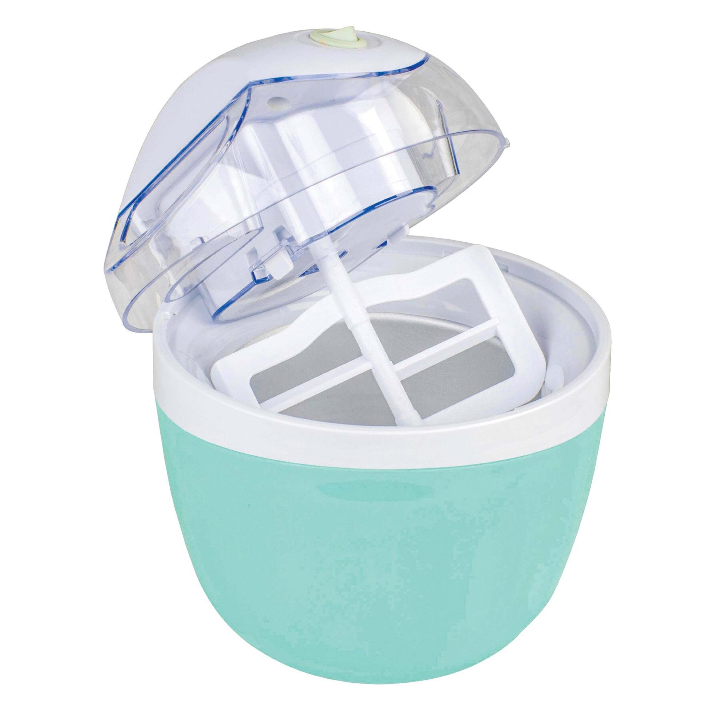 Alt View 3. Brentwood - Brentwood 1 Quart Ice Cream and Sorbet Maker, Frozen Yogurt, Gelato, and Custard Machine in Blue - Blue.