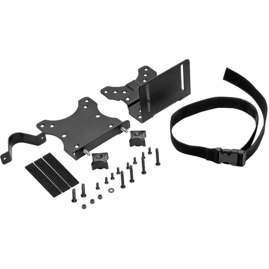 Alt View 1. Tripp Lite - Eaton Tripp Lite Series Universal Thin Client Monitor Mount - 11.02 lb Load Capacity - Black Powder Coat - Black Powder Coat.