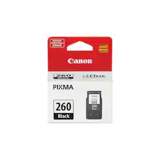 GENUINE Authentique - Canon 260 PIXMA Black PG-260 F Cartridge 260 Black