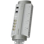 Front Zoom. Panamax - 8-Outlet Power Conditioner/Surge Protector - Gray.