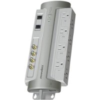 Panamax - 8-Outlet Power Conditioner/Surge Protector - Gray - Front_Zoom