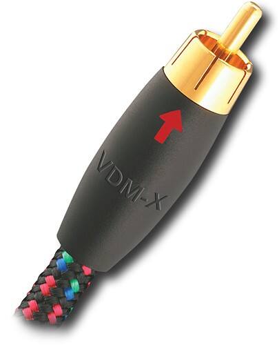 Angle Standard. AudioQuest - 3-3/8' Digital Audio/Composite Video Cable.