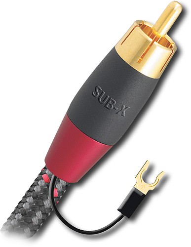  AudioQuest - Sub-X 14-3/4' Subwoofer Cable