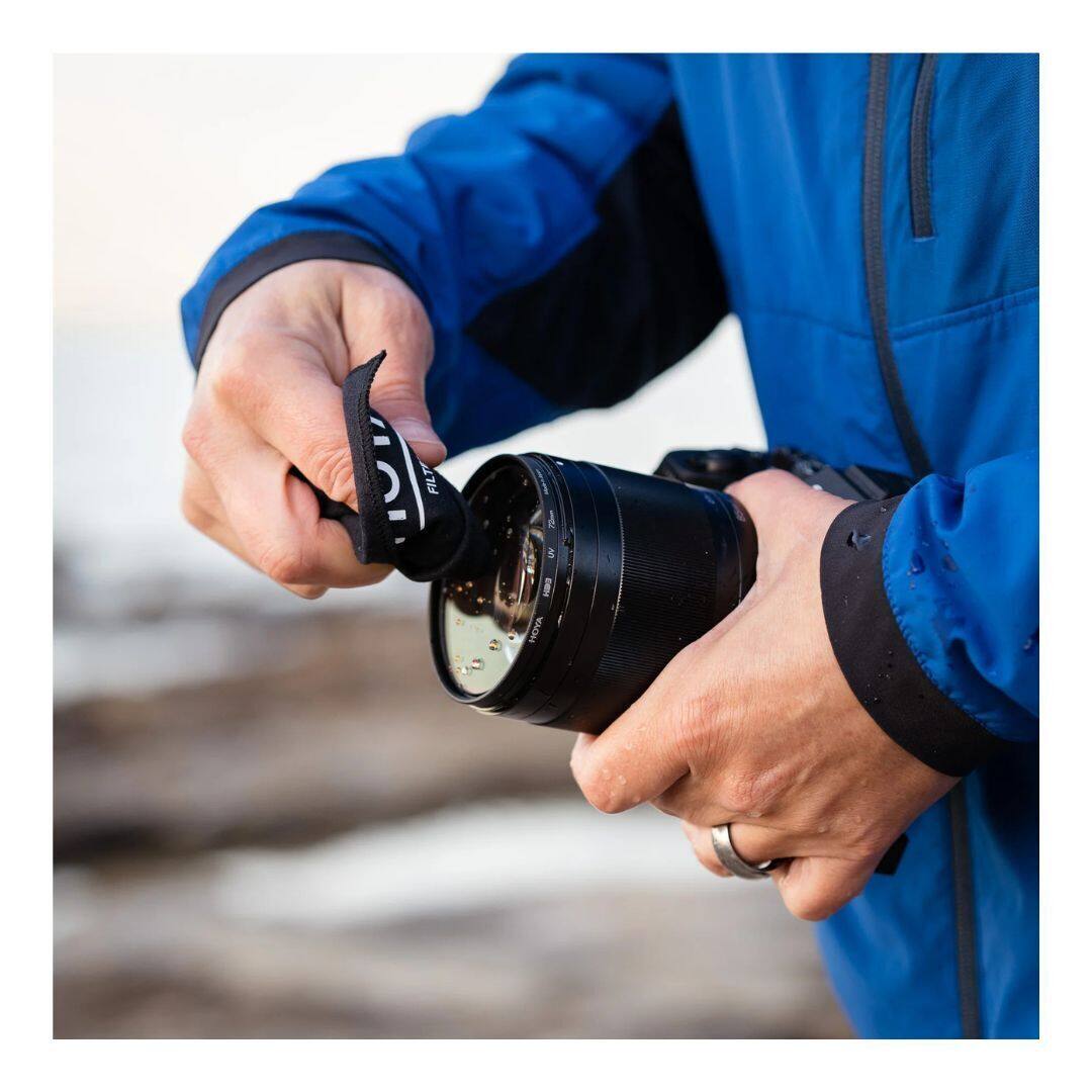 Back. Hoya - Hoya HD3 UV 55mm Low Profile Lens Protector Filter with Stain Resistant Top Coat.