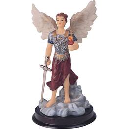 FC Design - 6"H Archangel Jehudiel Saint Jegudiel The Angel of Work Holy Figurine Statue Office Desk Tabletop Home Decor - Multi-Color