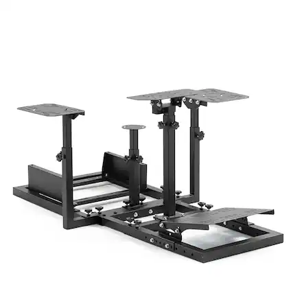 Front. Dardoo - Dardoo - Upgrade Fight Racing Simulator Cockpit Fit For Logitech G29, for Thrustmaster - Black - Black.