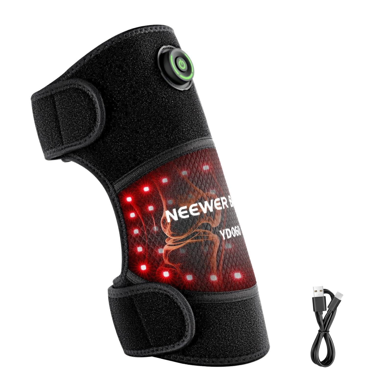 Neewer - BASICS 6W Cordless LED Red Light Knee Wrap, Breathable, 3 Modes, 2000mAh, YD060 - Black price history on PriceWatchPro
