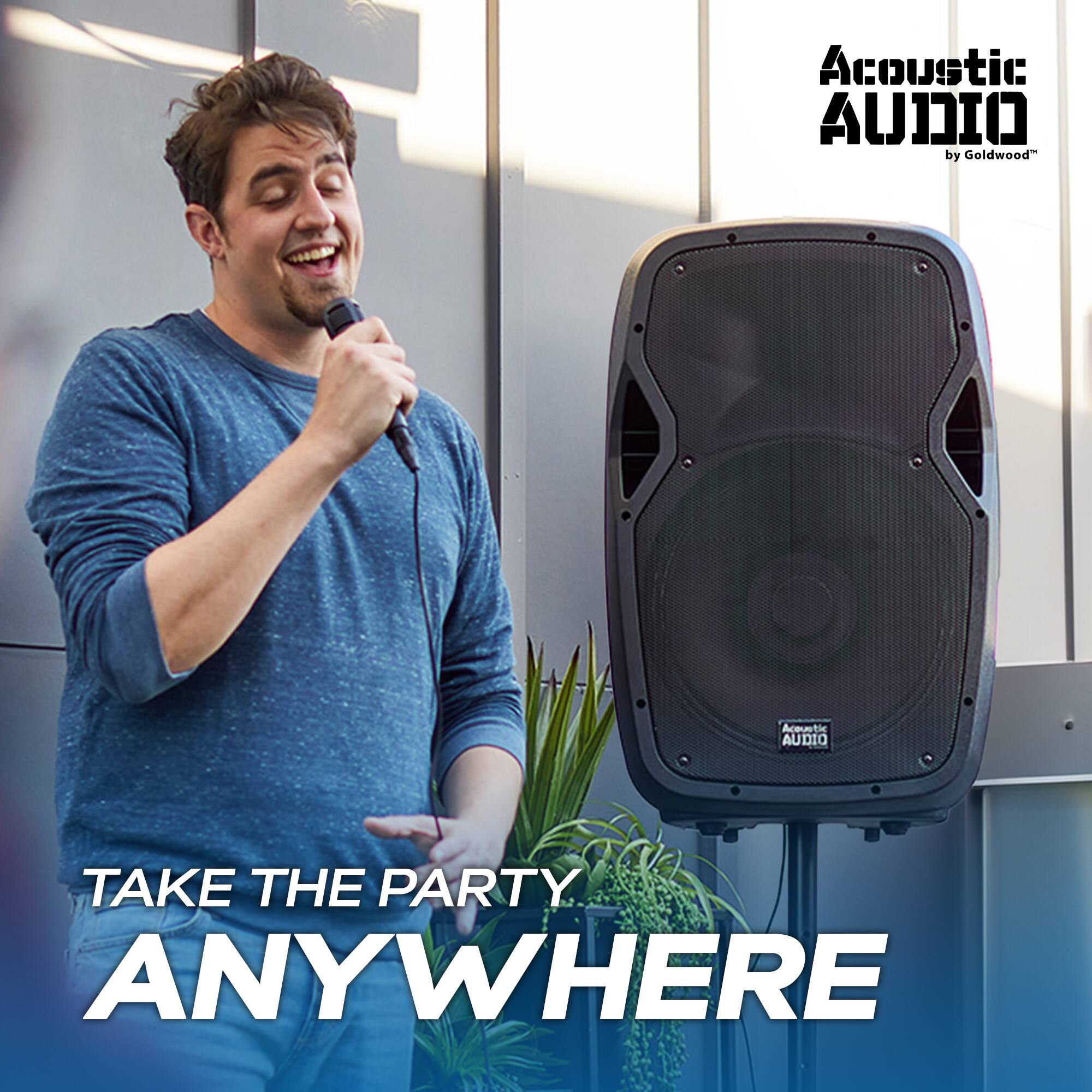 Acoustic Audio by Goldwood

TAKE THE PARTY ANYWHERE