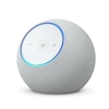 Front. Amazon - Amazon Echo Dot Max (newest model), Alexa speaker w/ room-filling sound and built-in smart home hub, designed for Alexa+ - Glacier White.