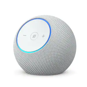 Amazon - Echo Dot Max (newest model), Alexa speaker w/ room-filling sound and built-in smart home hub, designed for Alexa+ - Glacier White